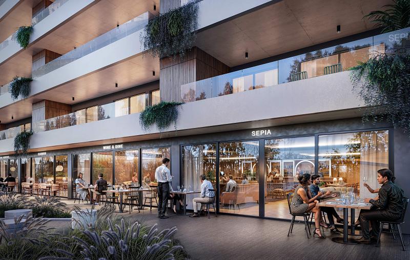 Edificio a Estrenar En construcción