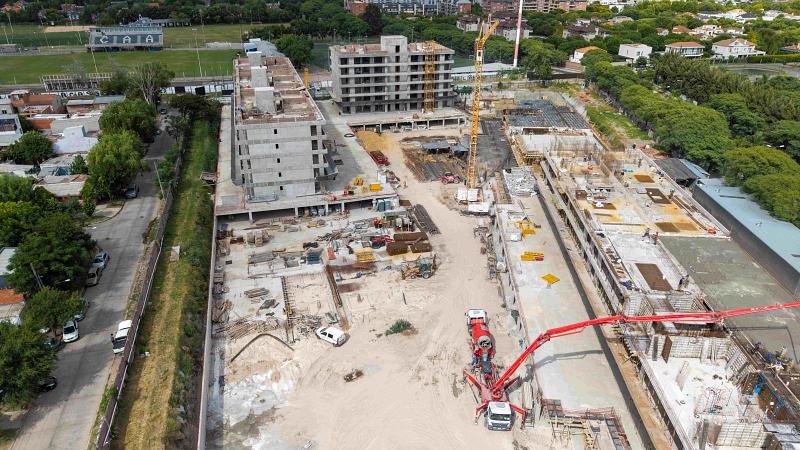 Edificio a Estrenar En construcción