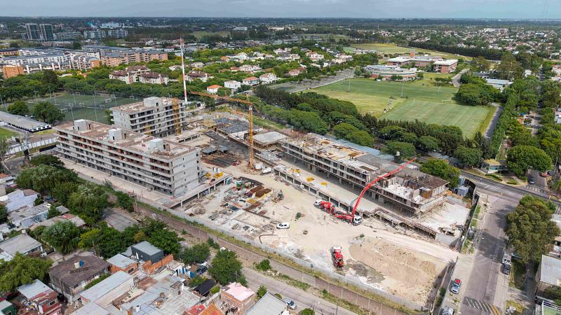 Edificio a Estrenar En construcción