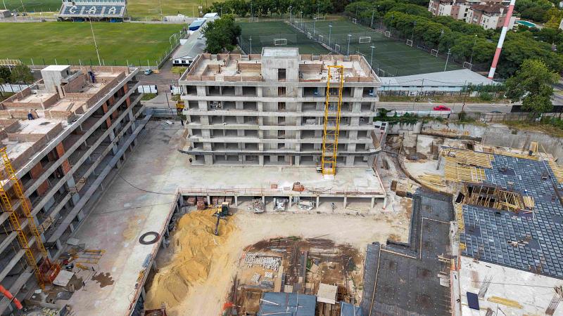 Edificio a Estrenar En construcción