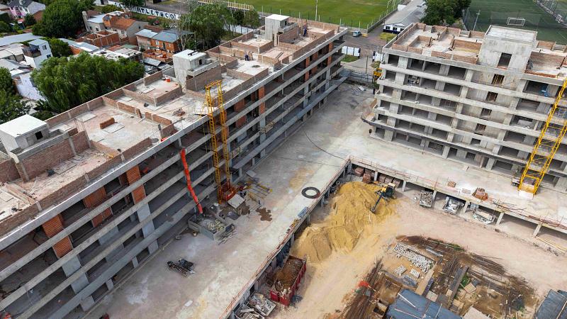 Edificio a Estrenar En construcción