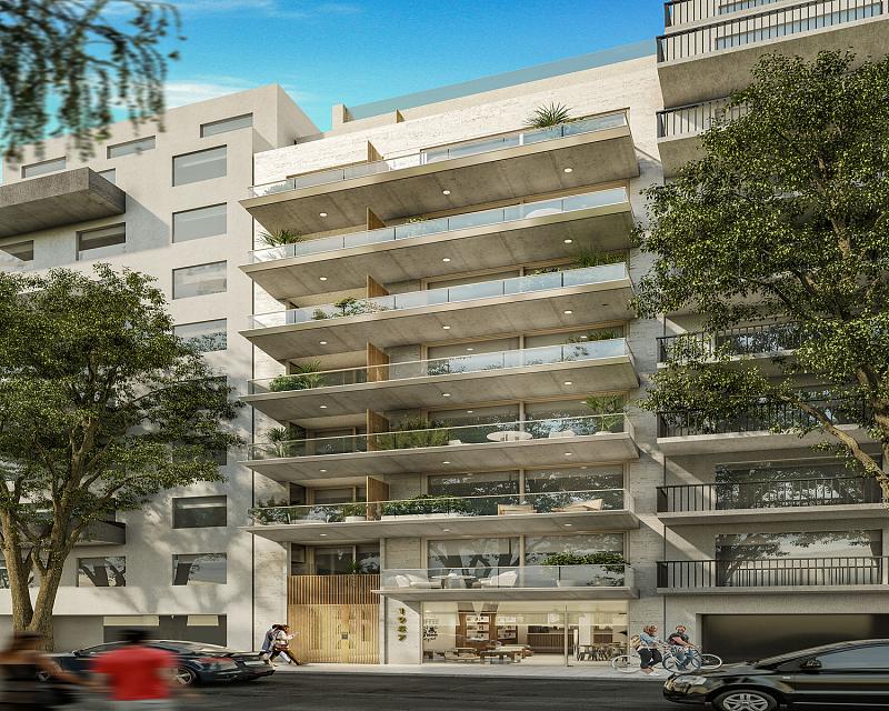 Edificio a Estrenar En construcción