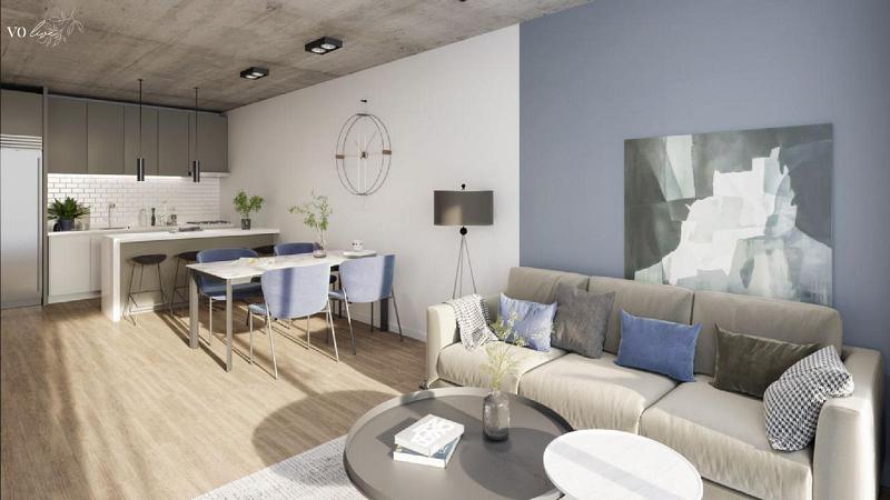 Edificio a Estrenar En construcción