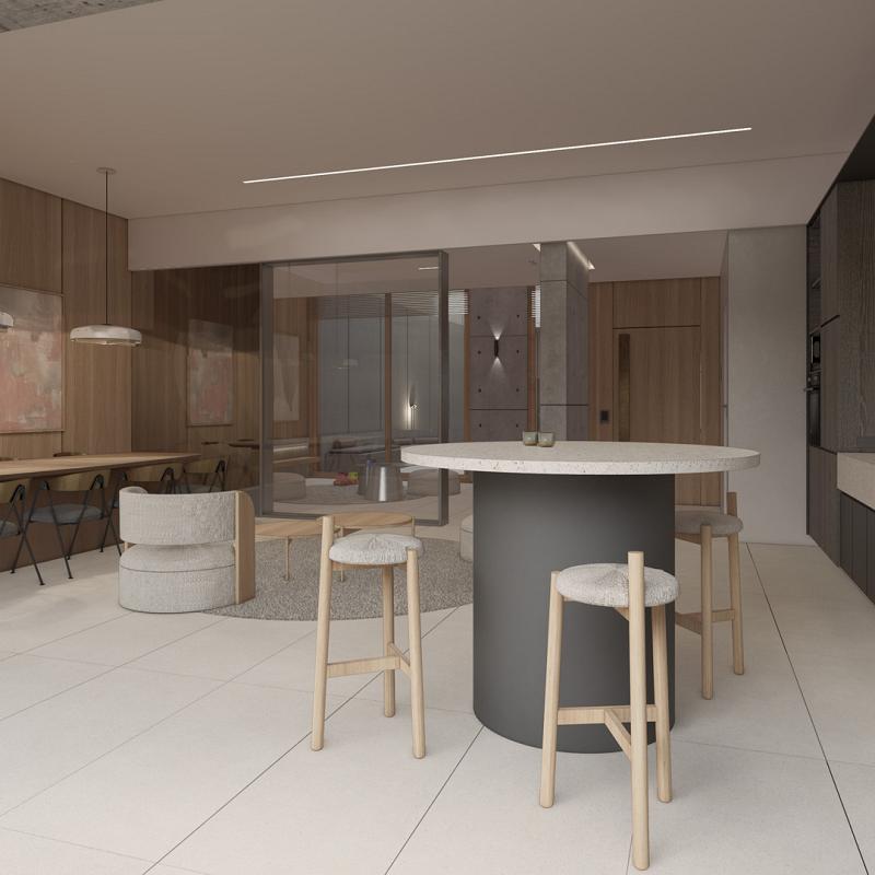Edificio a Estrenar En construcción