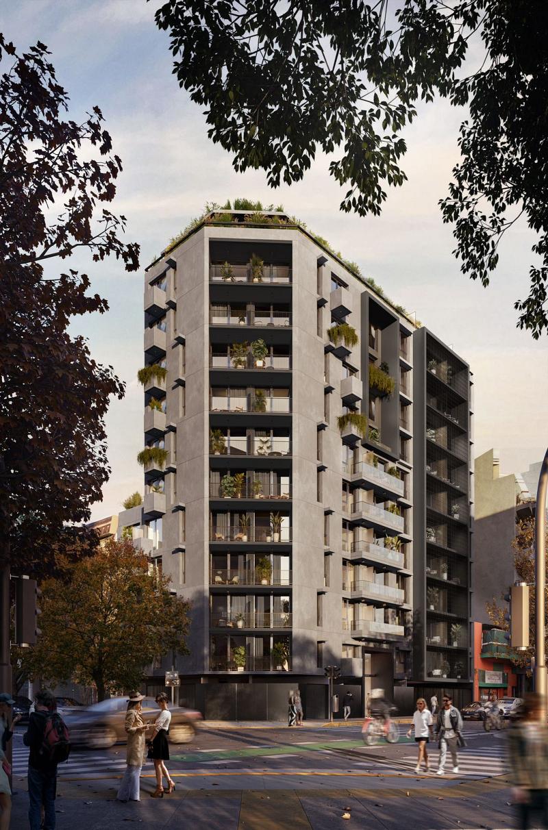 Edificio a Estrenar En construcción
