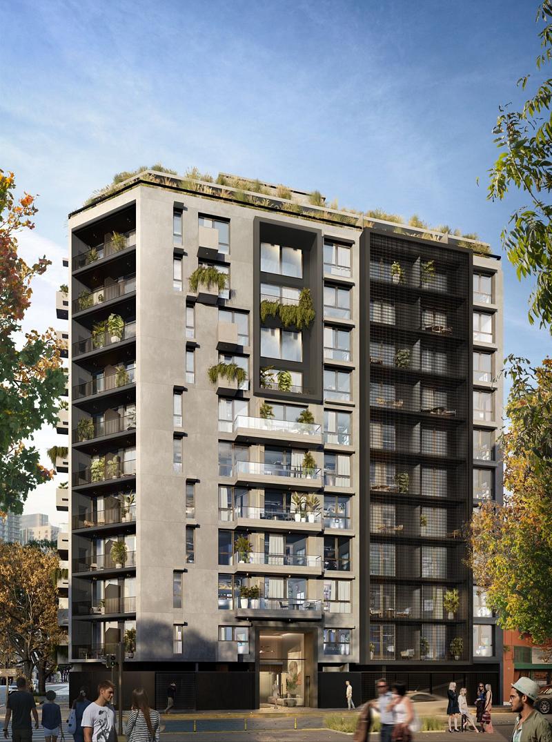 Edificio a Estrenar En construcción