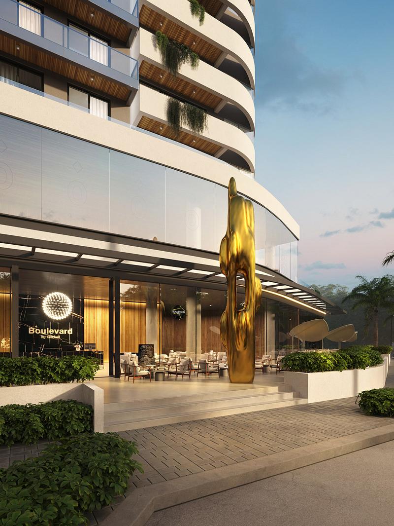 Edificio a Estrenar En construcción