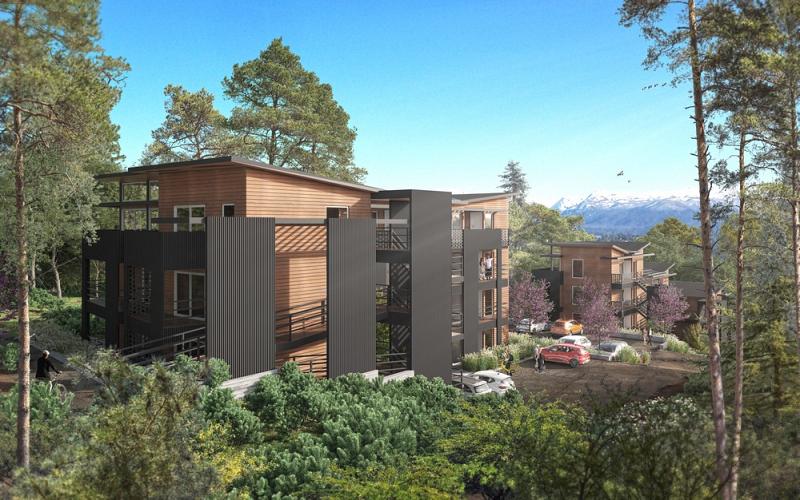 Edificio a Estrenar En construcción