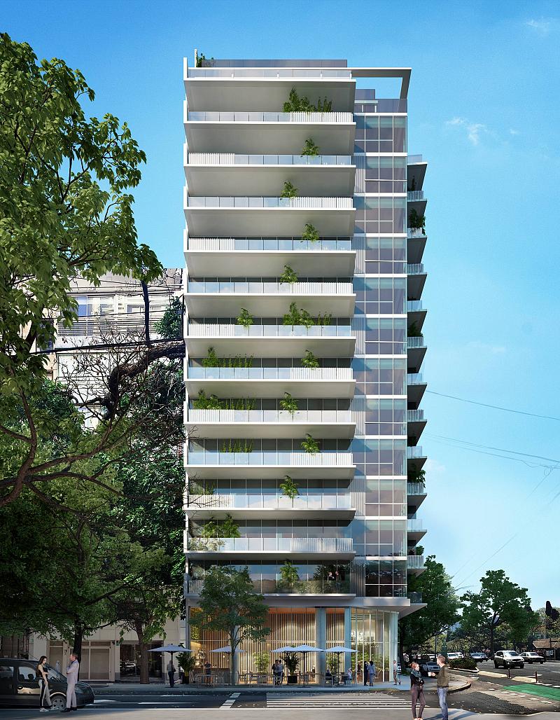 Edificio a Estrenar En construcción