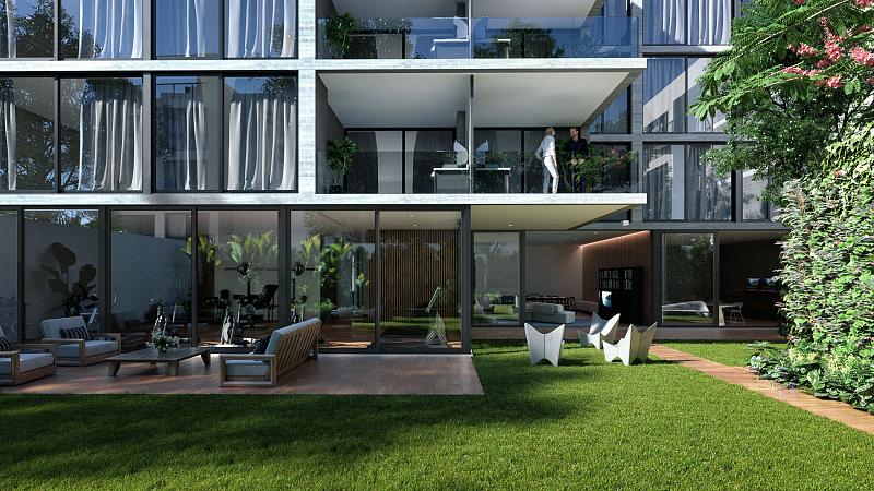 Edificio a Estrenar En construcción