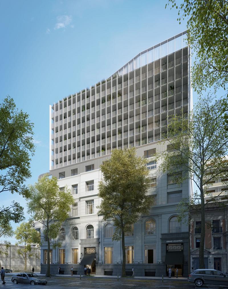 Edificio a Estrenar En construcción