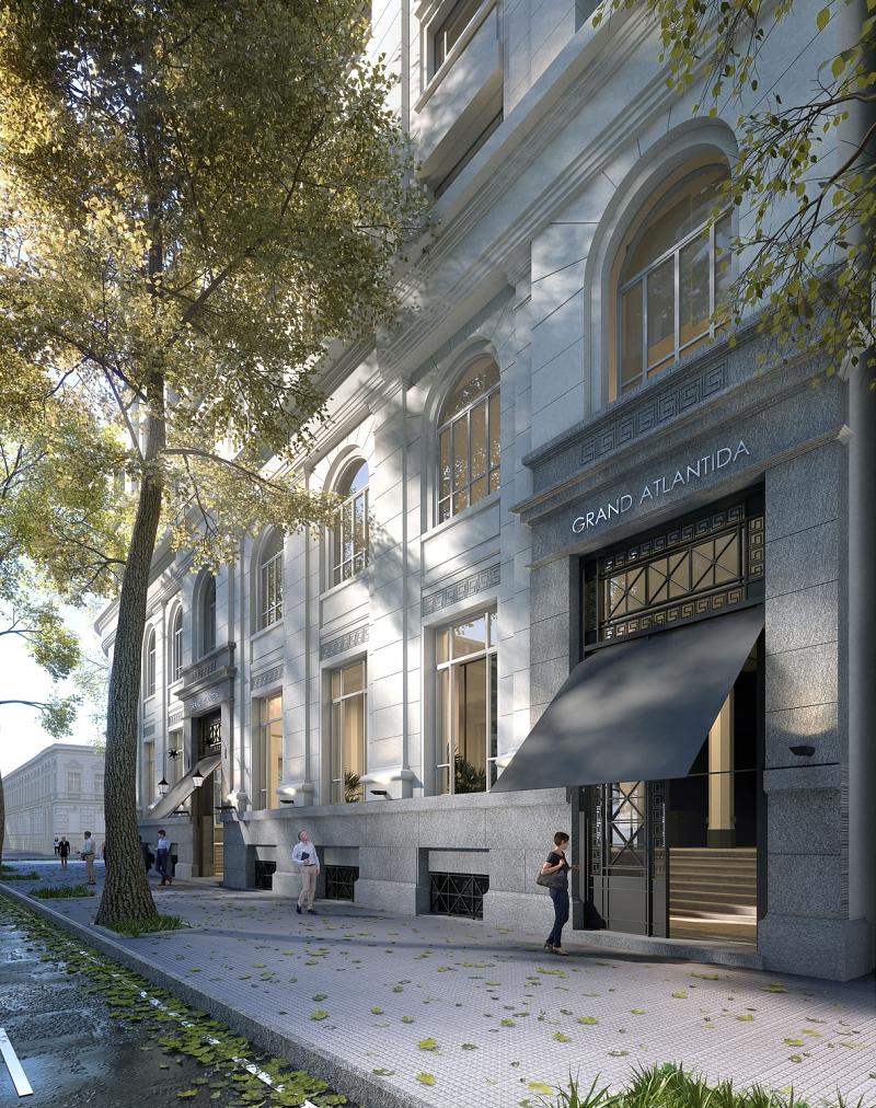 Edificio a Estrenar En construcción
