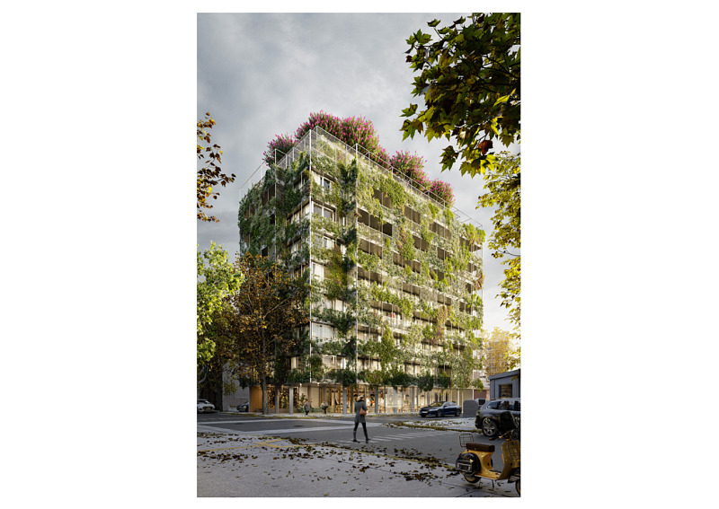 Edificio a Estrenar En construcción