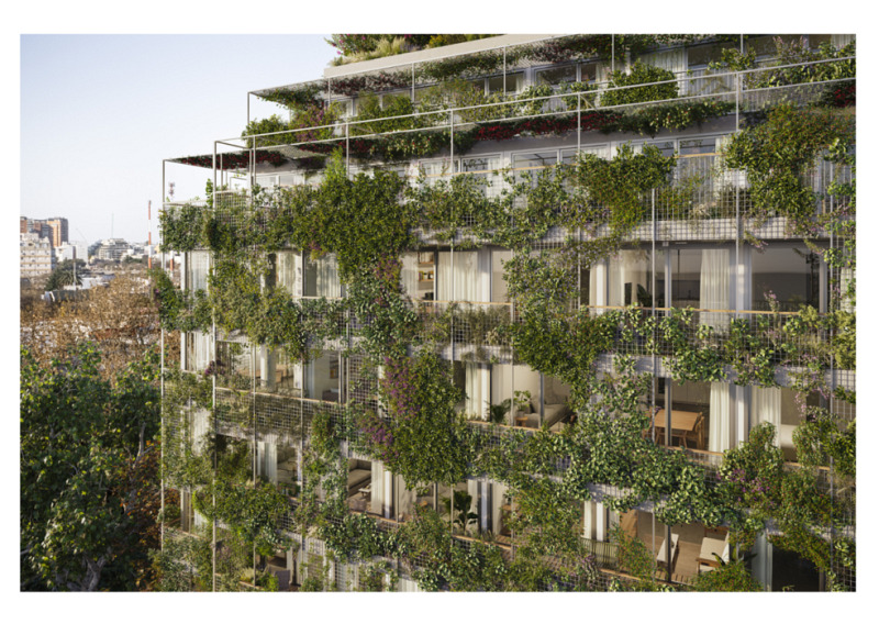 Edificio a Estrenar En construcción