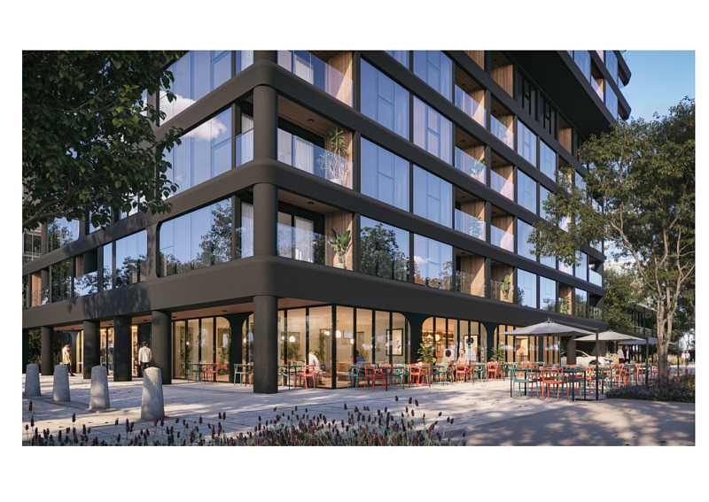 Edificio a Estrenar En construcción