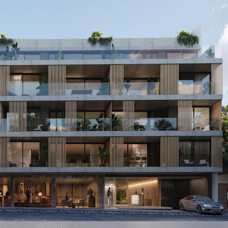 Edificio a Estrenar En construcción