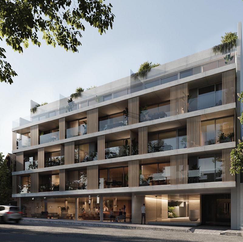 Edificio a Estrenar En construcción