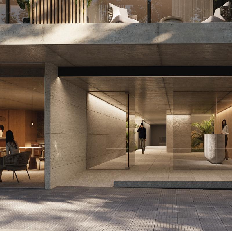 Edificio a Estrenar En construcción