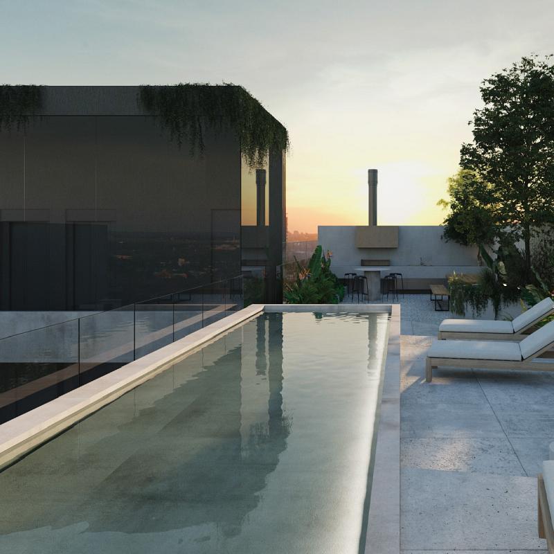Edificio a Estrenar En construcción