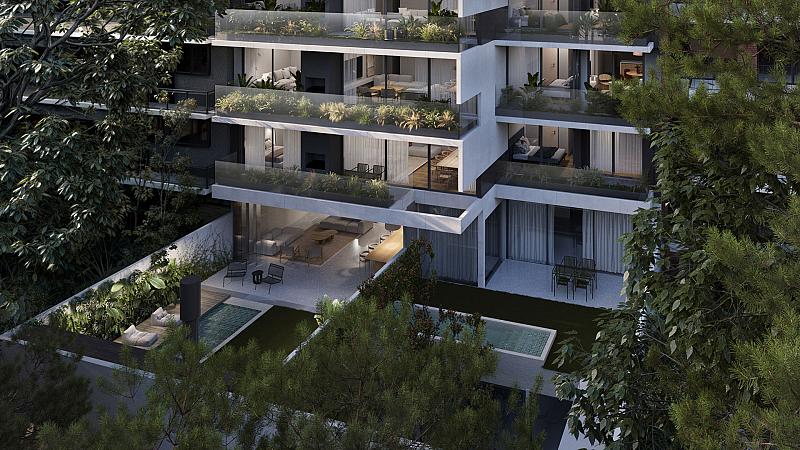 Edificio a Estrenar En construcción
