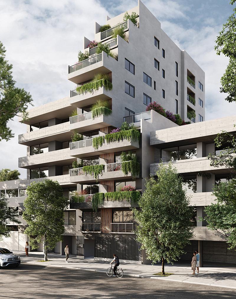 Edificio a Estrenar En construcción