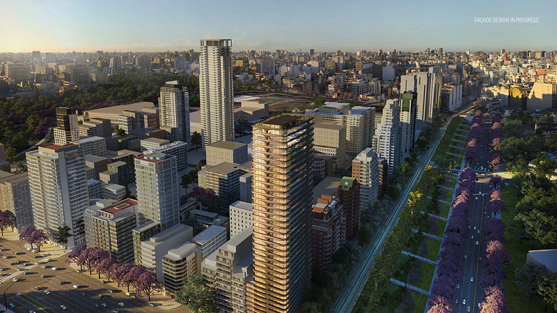 Edificio a Estrenar En construcción