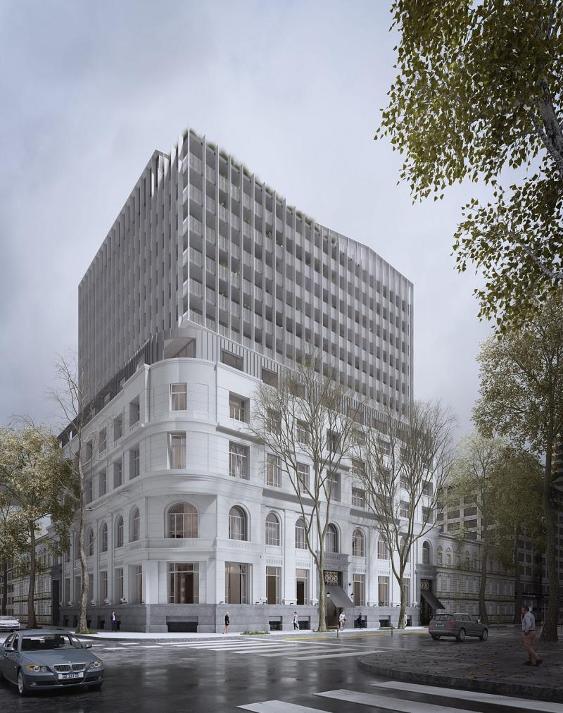 Edificio a Estrenar En construcción