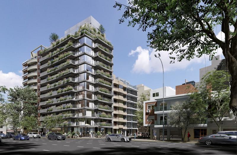 Edificio a Estrenar En construcción