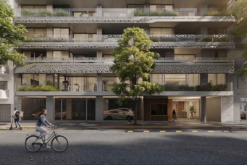 Edificio a Estrenar En construcción