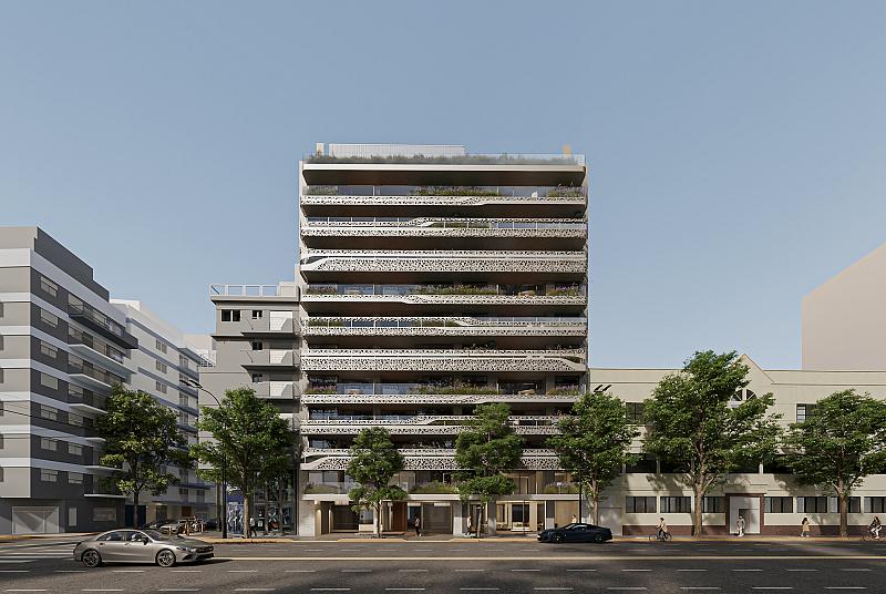 Edificio a Estrenar En construcción