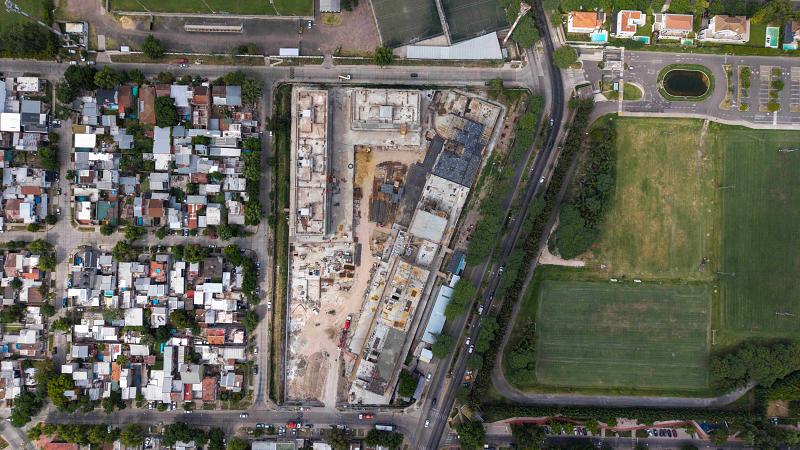 Edificio a Estrenar En construcción