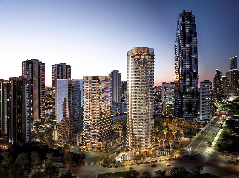 Edificio a Estrenar En construcción