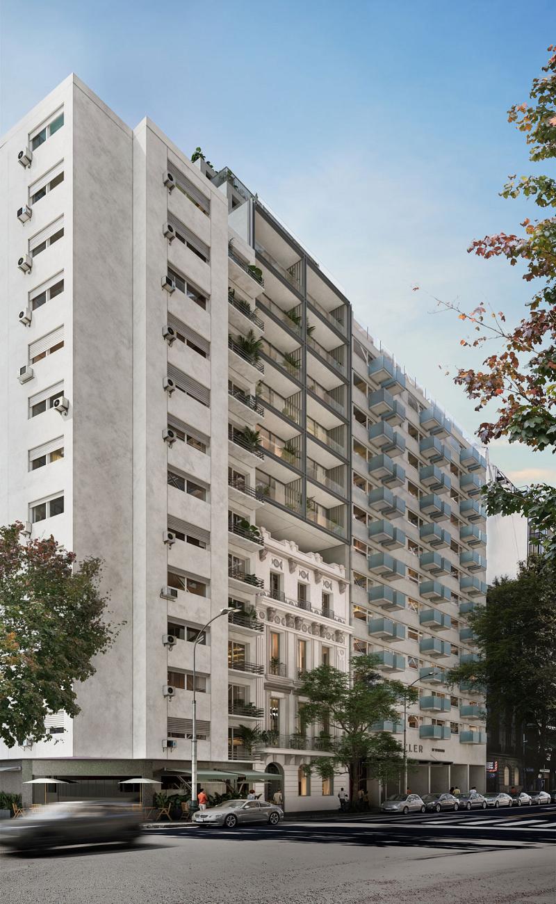 Edificio a Estrenar En construcción