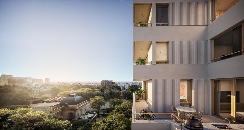 Edificio a Estrenar En construcción