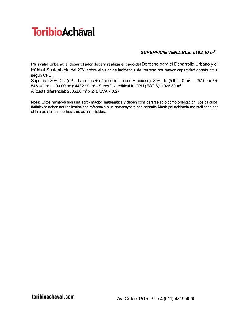 Terreno en venta