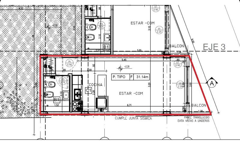 Departamento en venta