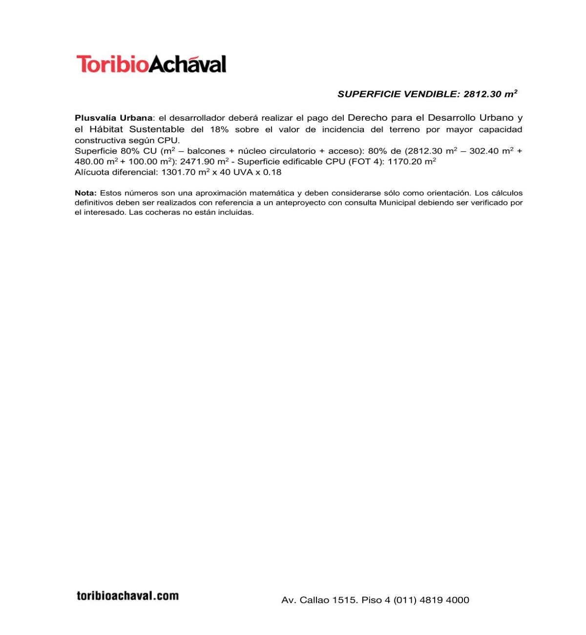 Terreno en venta