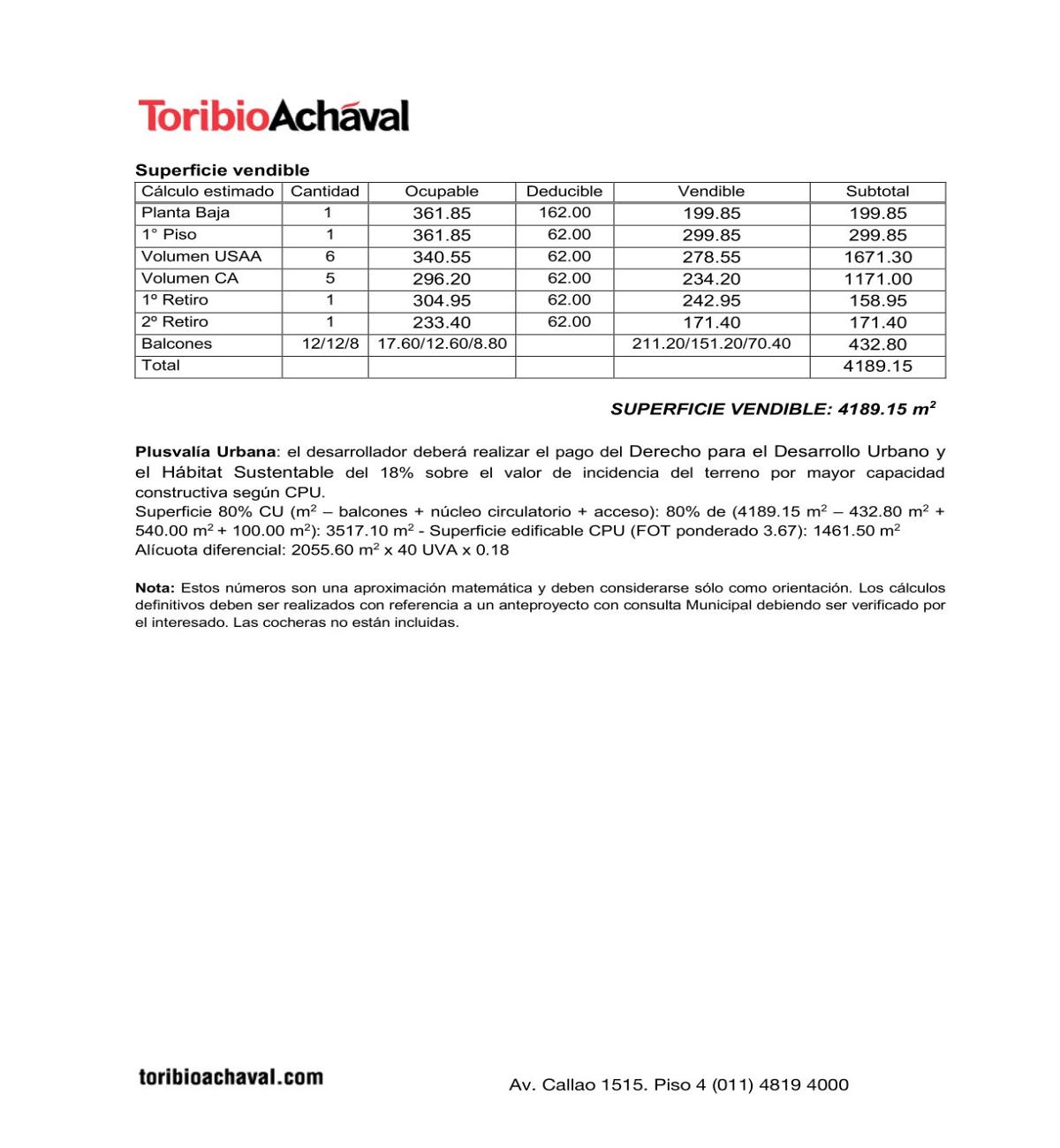 Terreno en venta