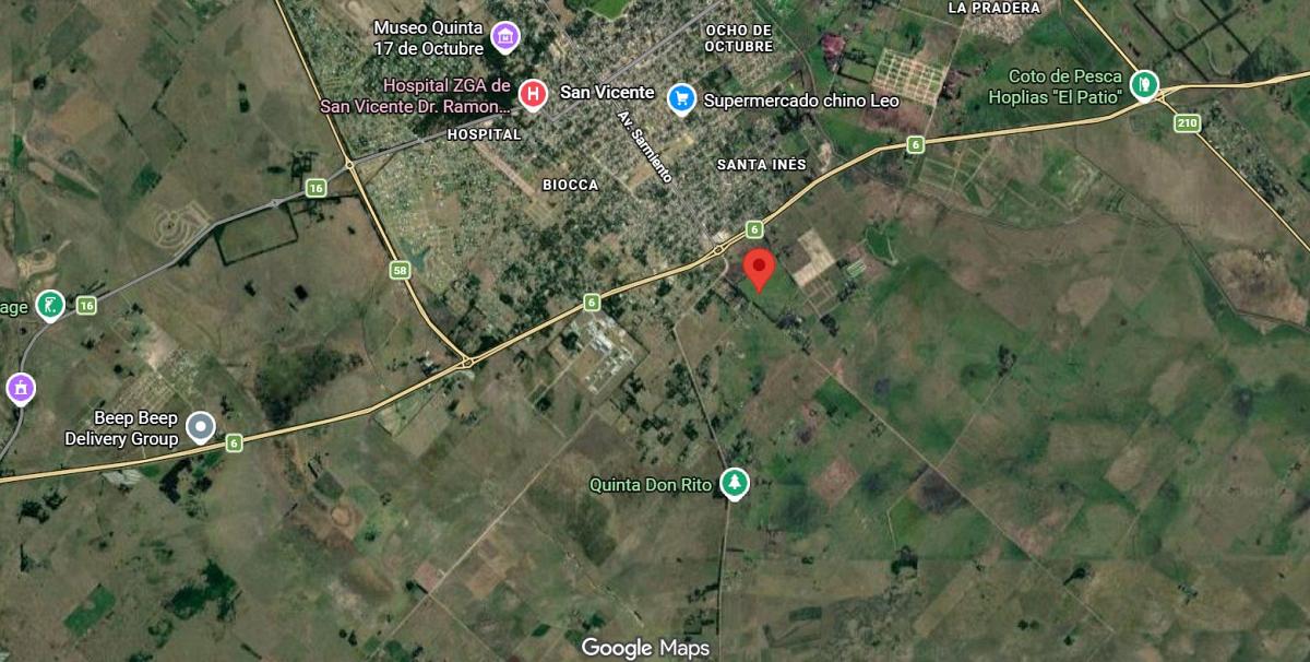 Terreno en venta