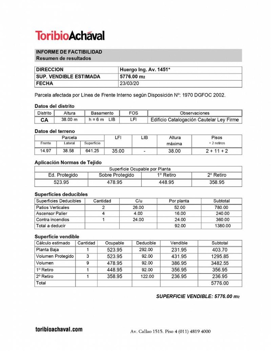 Terreno en venta