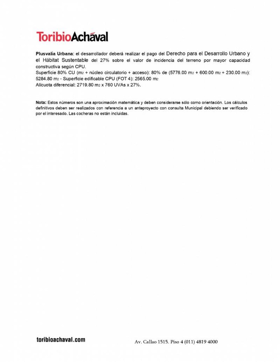 Terreno en venta