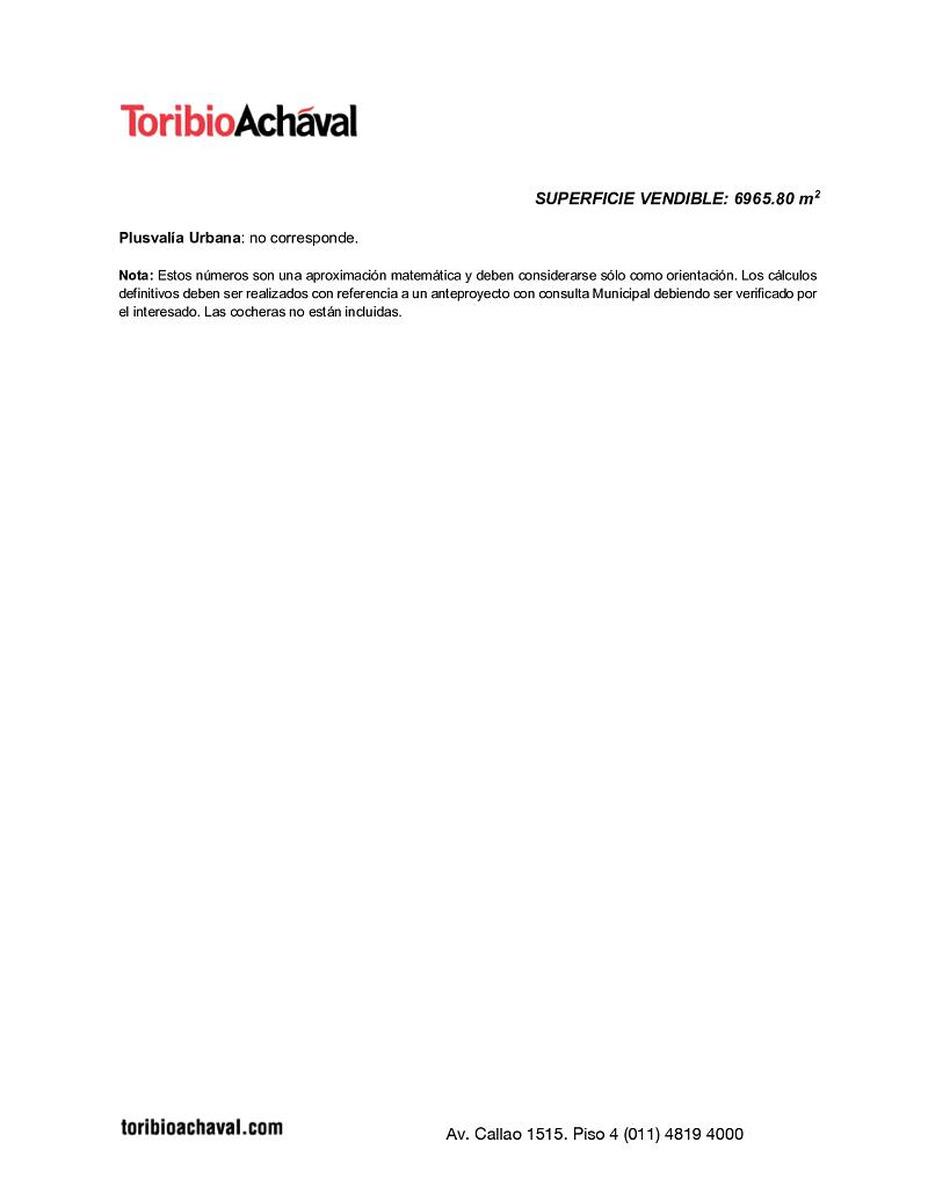 Terreno en venta