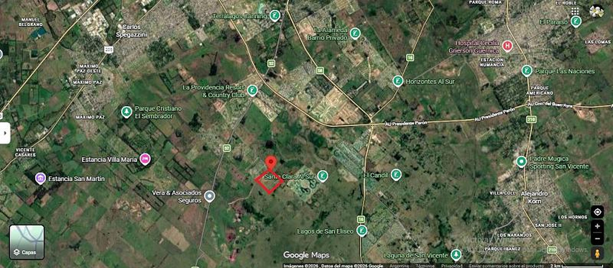Campo en venta