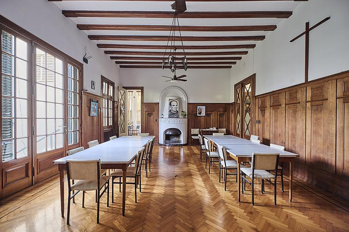 Comedor con salida al jardin